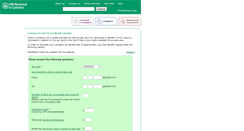 Desktop Screenshot of cccfcalculator.hmrc.gov.uk